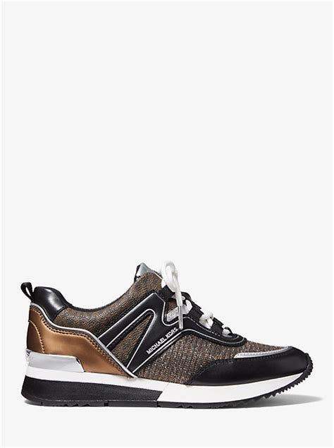 michael kors pippin mixed-media trainer|Pippin Mixed.